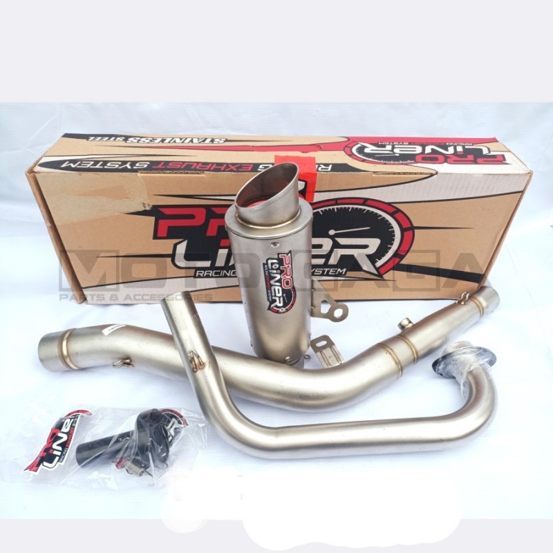 Proliner TR1 Full Exhaust System Yamaha R15 V3 V4 MT125 MT15 VVA