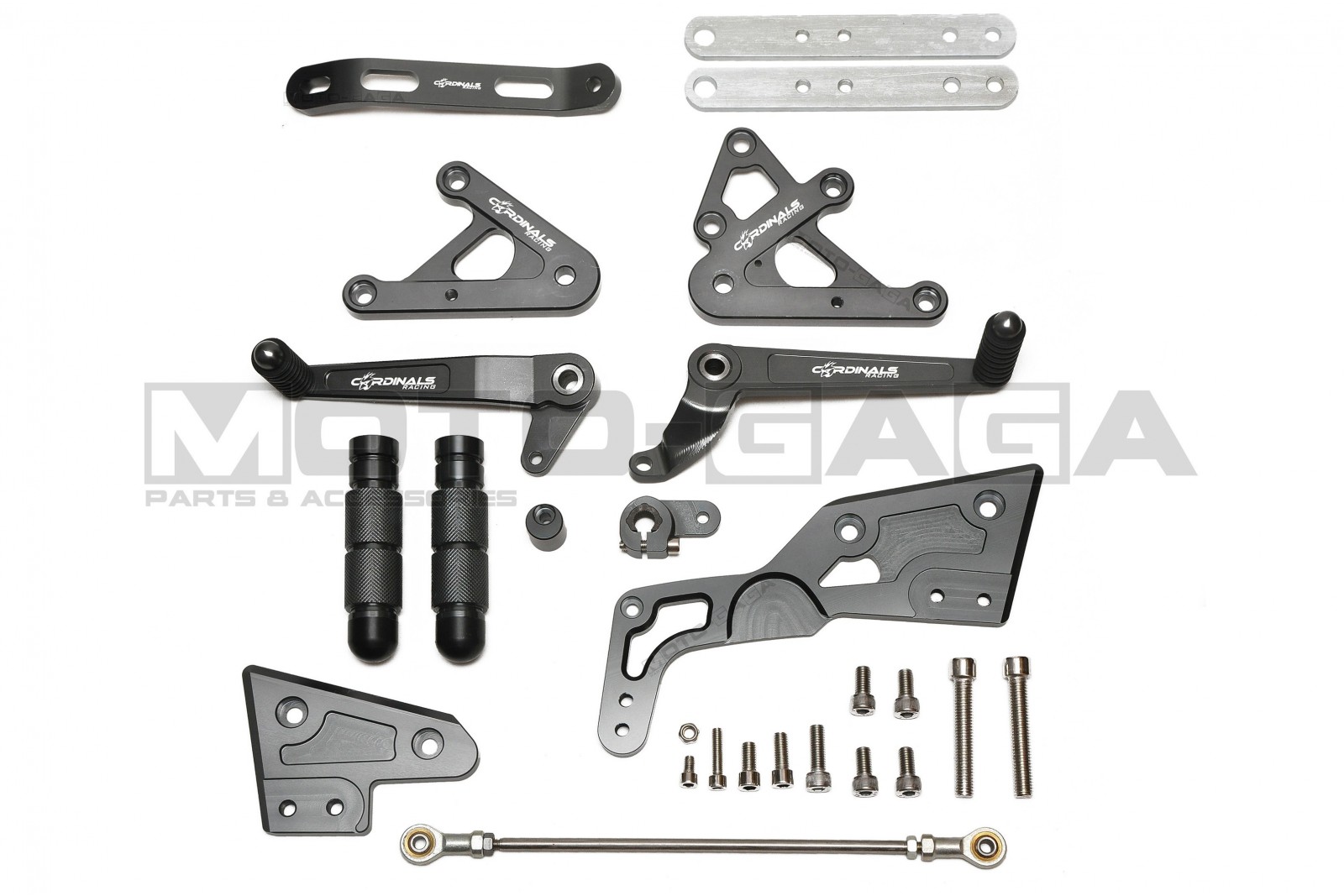 Cardinals Racing Rearsets (Dual) - Yamaha Y15ZR/Jupiter MX King/Spark ...