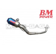 BM Power GP2 Racing Exhaust - Yamaha NVX/Aerox 155