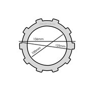 UMA Racing Friction Clutch Plates - Yamaha KRR150