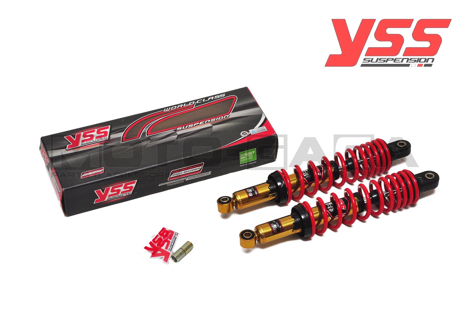 YSS TOP UP Dual Shock Absorbers (280mm) - Universal/Honda/Yamaha