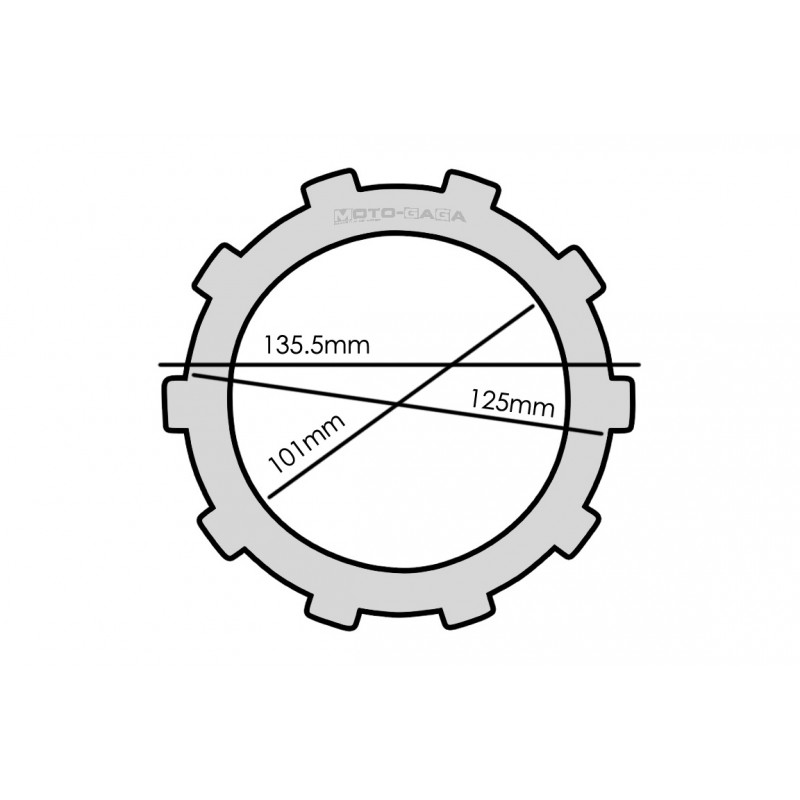6 Spring Sports Clutch Conversion Yamaha YZFR15 V2/R125/MT15/MSlaz/Fz150i Vixion (2014)