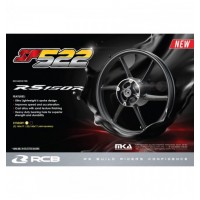 Racing Boy Wheels/Rims (SP522) (1.85/2.50) - Honda RS150R/Winner/Supra/GTR150