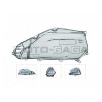 Transparent Air filter Cover - Honda Vario/Click/PCX (2011-17)