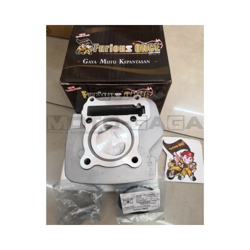 F1 Racing 56mm (133cc) Big Bore Cylinder Kit Yamaha TTR110 /Crypton/Jupiter/Spark T110