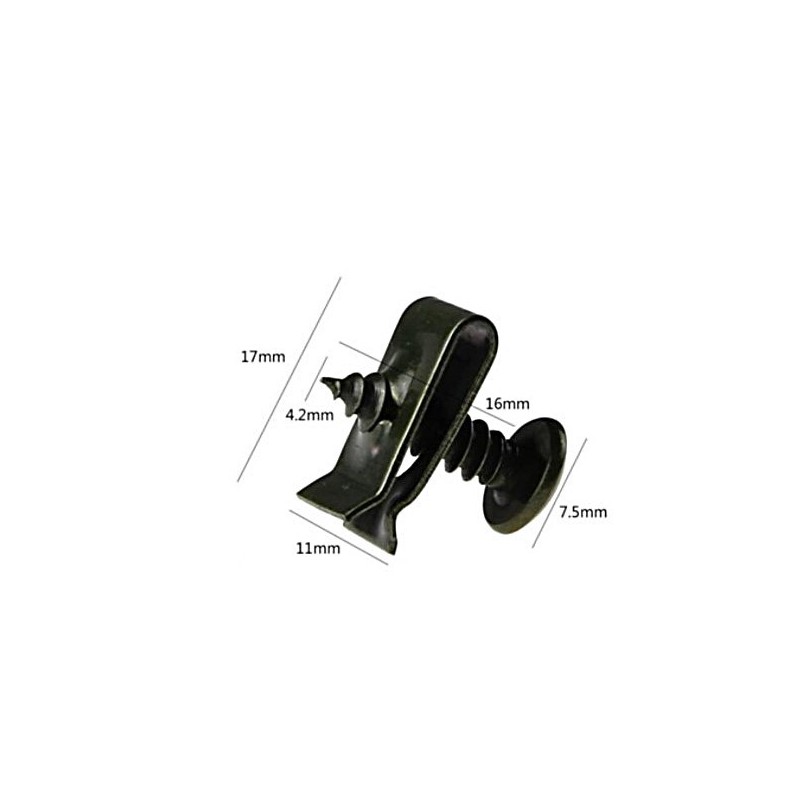 (5pcs) M5 Screws + U-Clip for Body Panels