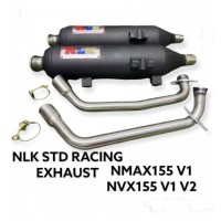 NLK Racing Silent Sport Exhaust - Yamaha NMAX