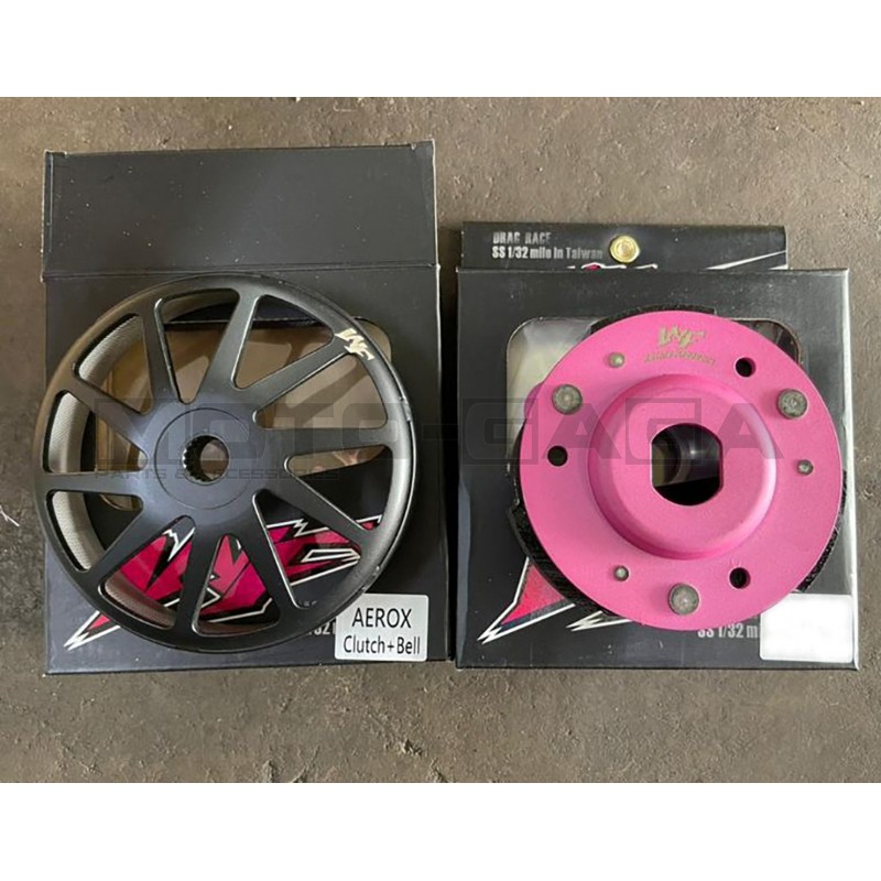 WF Racing Light Clutch Bell + Carrier - Yamaha NVX/Aerox/NMAX