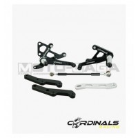 Cardinals Racing RearSets/Footrests (S2) - Yamaha R15v3/MT-15 (Limited Stock)