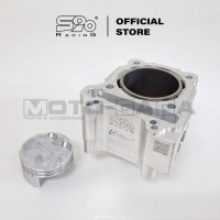S90 Racing Billet Sleeved Big Bore Cylinder Kit (VPRO)(75mm)(+21mm) -  Yamaha R15/Fz150i/NVX/T150/T155/MT-15 VVA