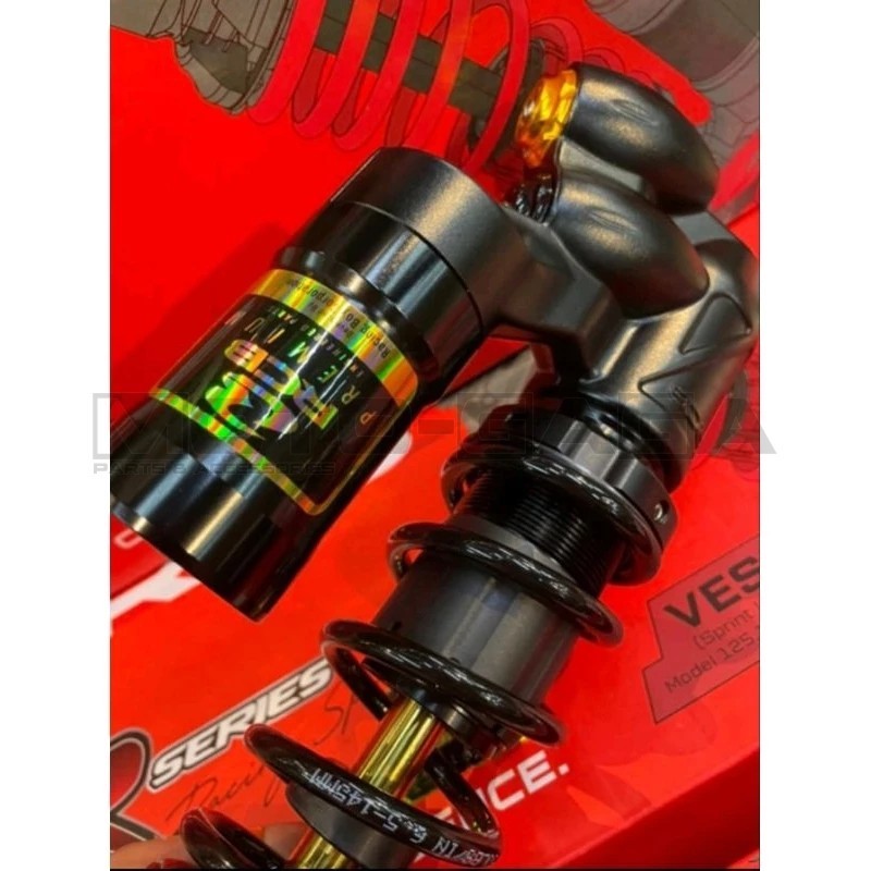 Racing Boy Mono Shock Absorber Rear (VR)(370mm) - Vespa Primavera ...