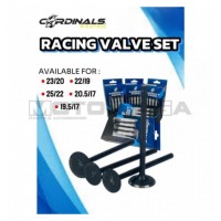 Cardinals Racing Oversized Valves (23in/20ex) - Yamaha R15V3/MT-15/NVX/NMAX/T155 (VVA)