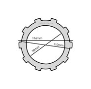 Faito Racing Clutch Plates - Honda Wave 125